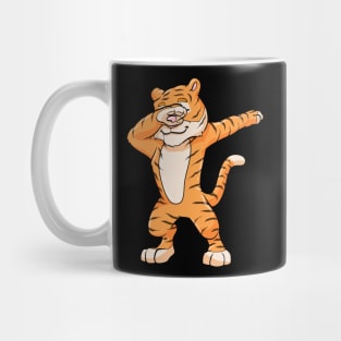 Tiger at Hip Hop Dance Dab Mug